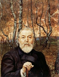 A self-portrait by Hans Thoma, one of Hitler's favorite artists. (He died in 1924, before Hitler's rise to power.)