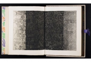 "Foirades/Fizzles," a 1976 collaboration between painter Jasper Johns and poet Samuel Beckett.