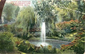 The original Fair Oaks park, what William Washburn dubbed the lush grounds of his estate.