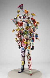 Nick Cave's "Soundsuit," from 2010, another object featured in Listen.