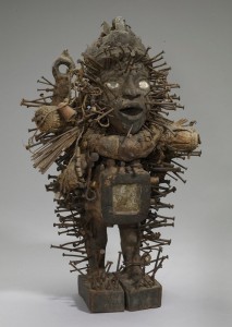 A "power figure" from the Congo, another of Ackerson's inspirations.