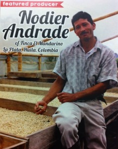 The new release from Dogwood Coffee hails from the farm of Nodier Andrade in Colombia.