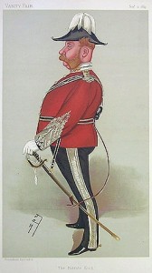 A caricature of Colonel John T. North in the November 1889 issue of "Vanity Fair."
