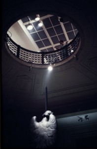 "Fighter of the Spirit," acquired in 1959, once stood in Mia's rotunda.