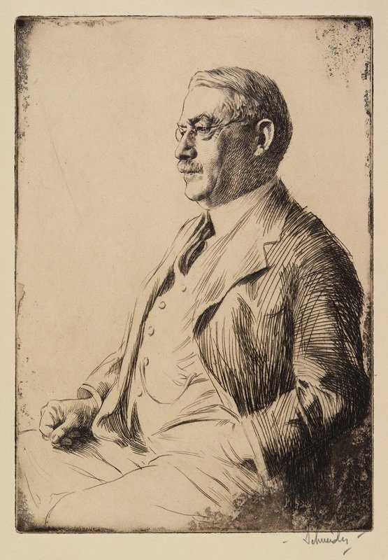 A portrait of Herschel V. Jones.