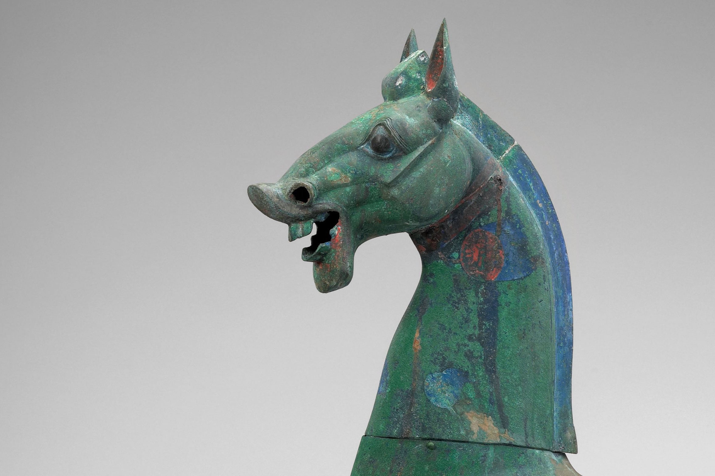 Chinese bronze sculpture of a horse