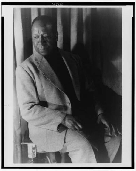 black-and-white photograph of Beauford Delaney