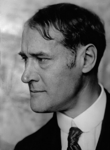 Black-and-white headshot photo of Lyonel Feininger